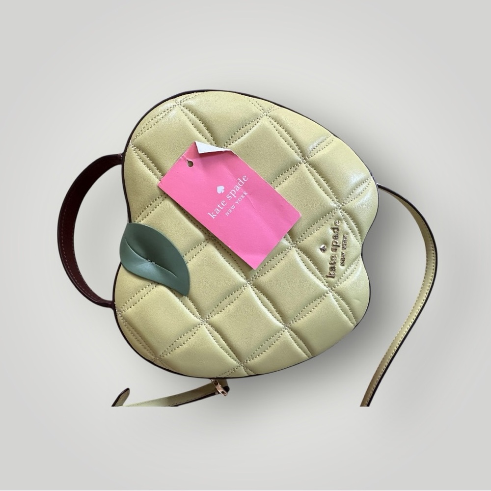 Kate Spade Green Quilted Crossbody Bag - Picture 11 of 16